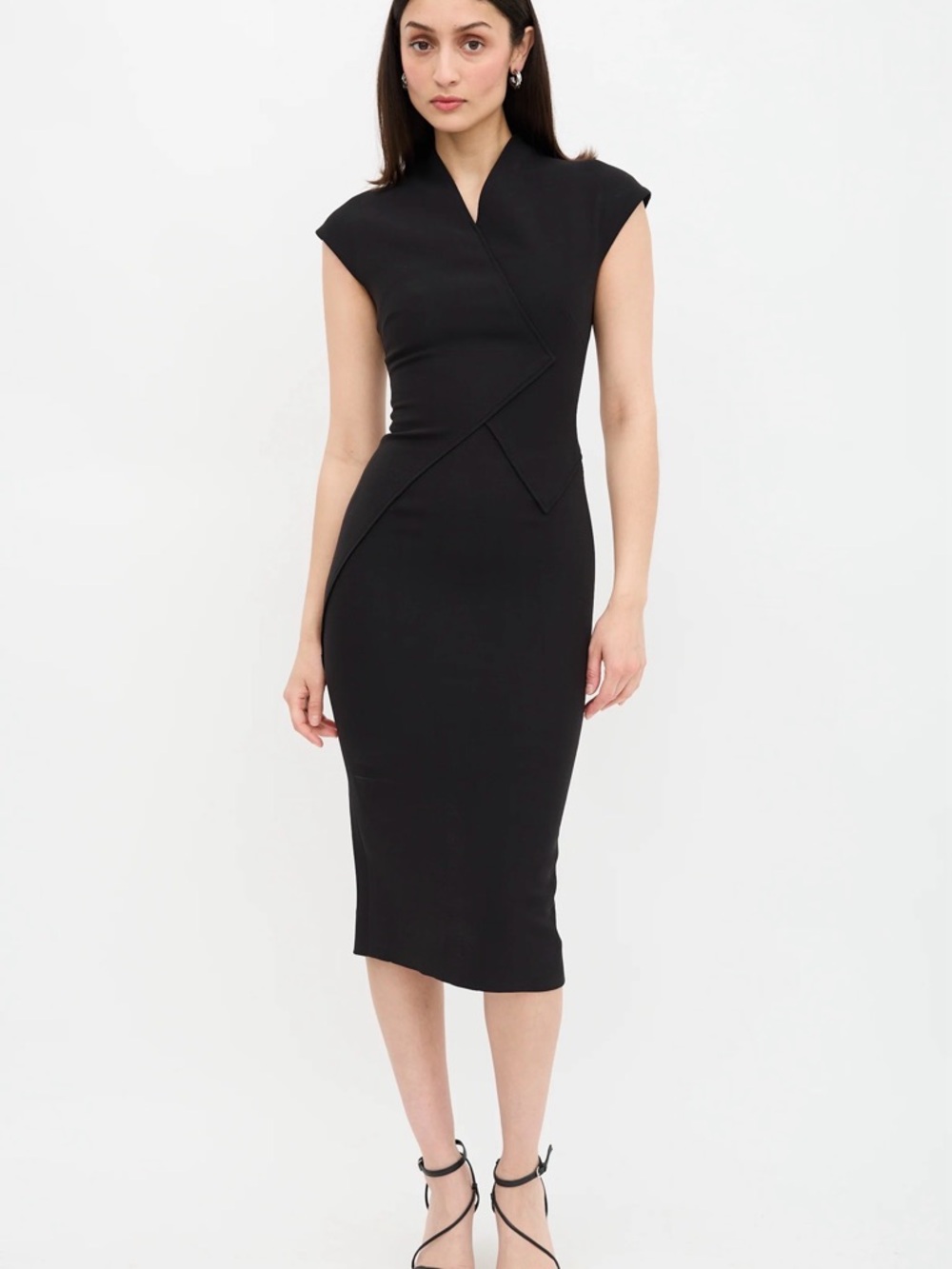 Victoria Beckham
Silk & Wool Panelled Dress